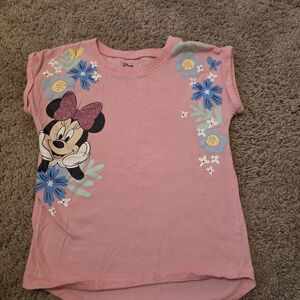 Disney Pink Minnie Mouse Kids T-Shirt
